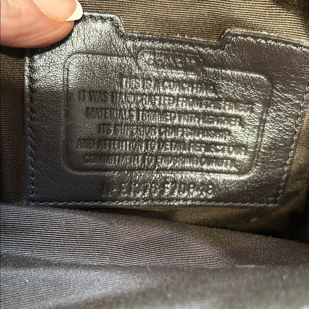 Coach Camouflage Heritage Crossbody Messenger Bag - Green/Brown - Picture 11 of 16